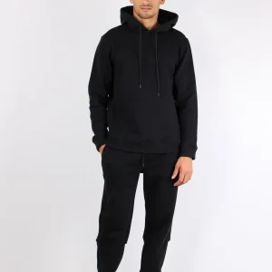 Felpa Cappuccio Logo Nero