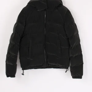 Piumino Opaco Cappuccio Black