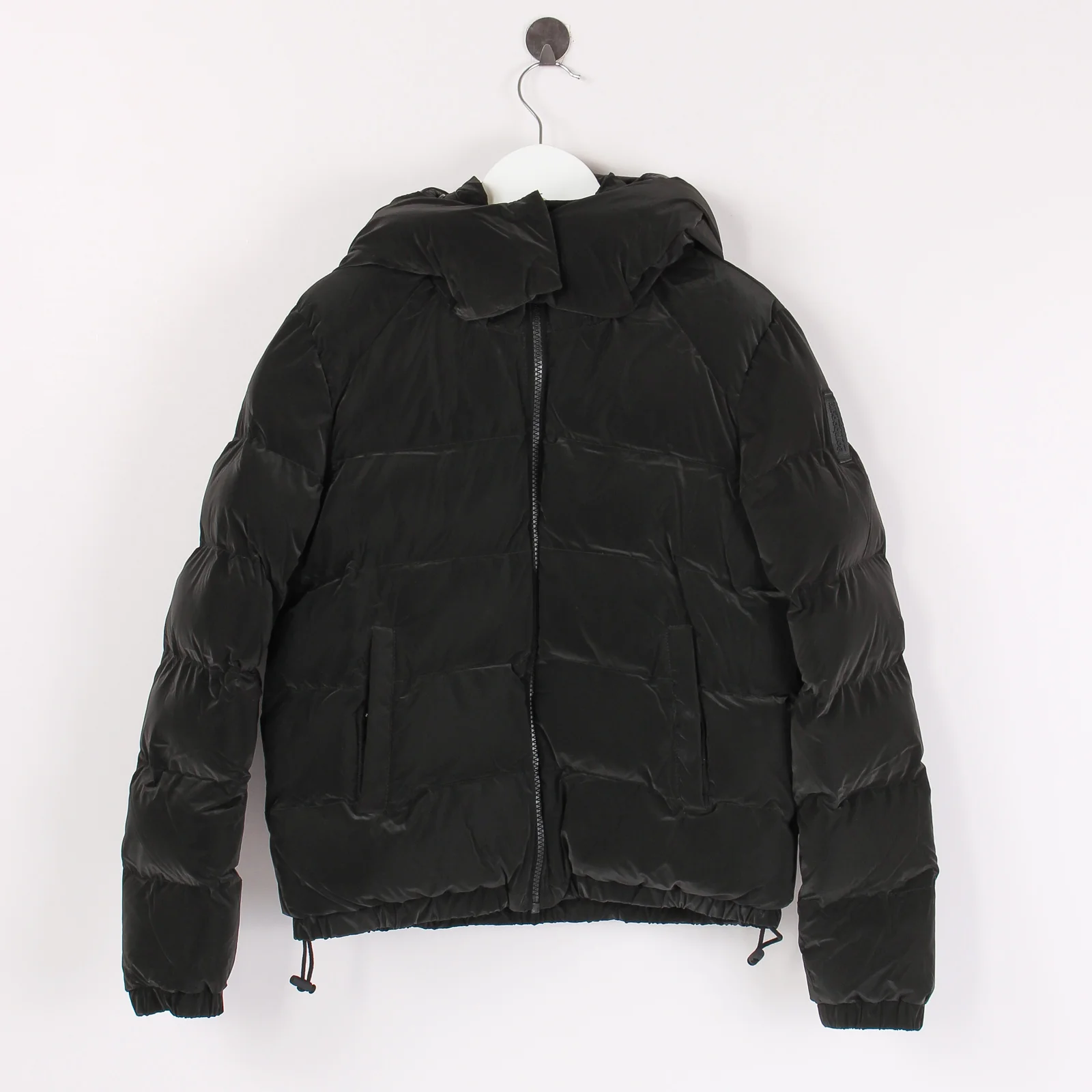 Piumino Opaco Cappuccio Black - immagine 7