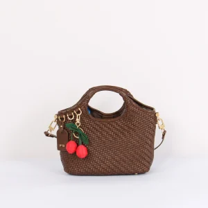 Zelda Shopping Mini Intreccio Moro