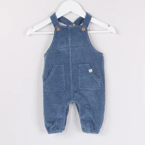 Salopette Velluto Costa Artic Blue