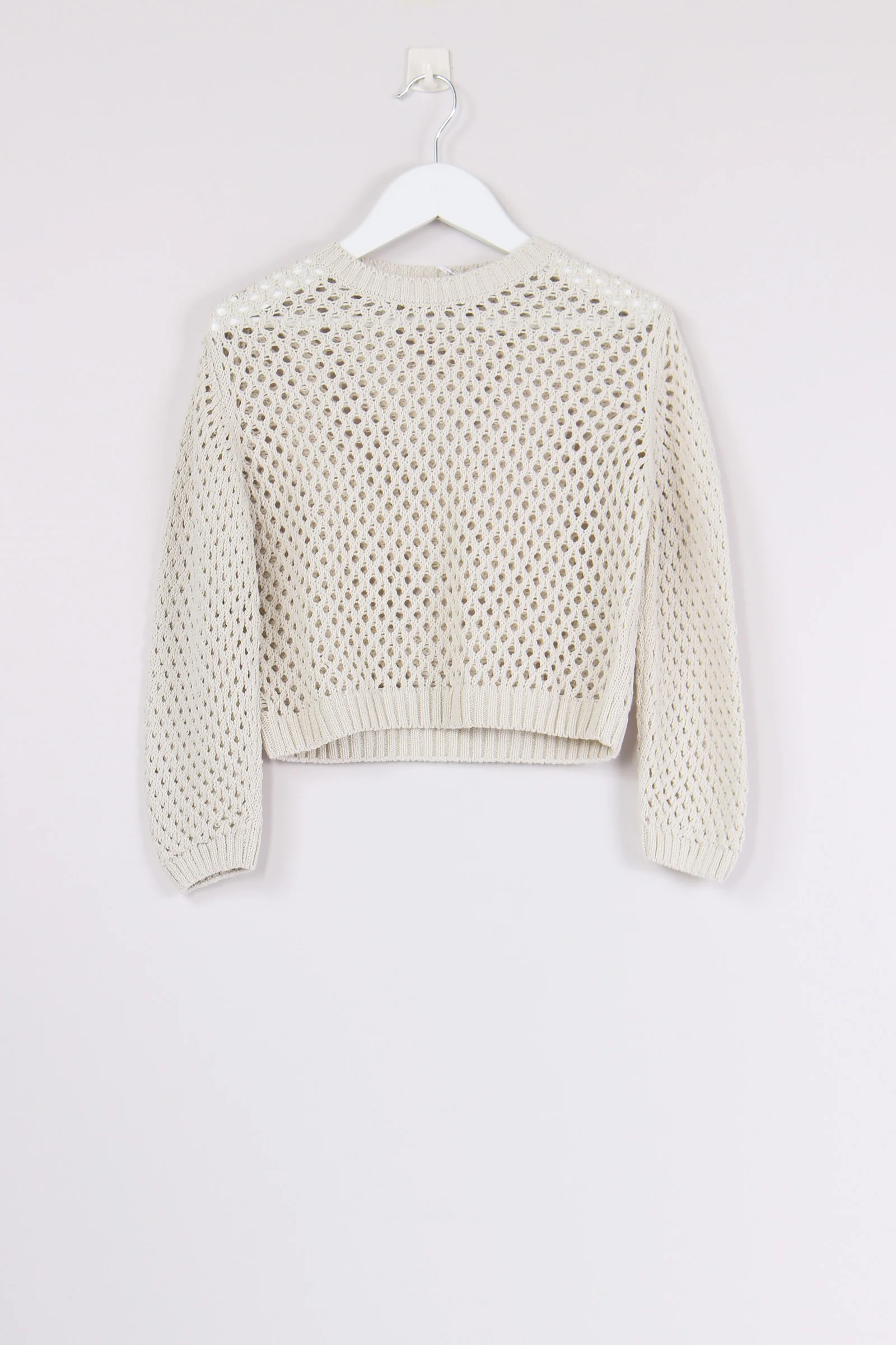 Maglia Rete Beige - immagine 2