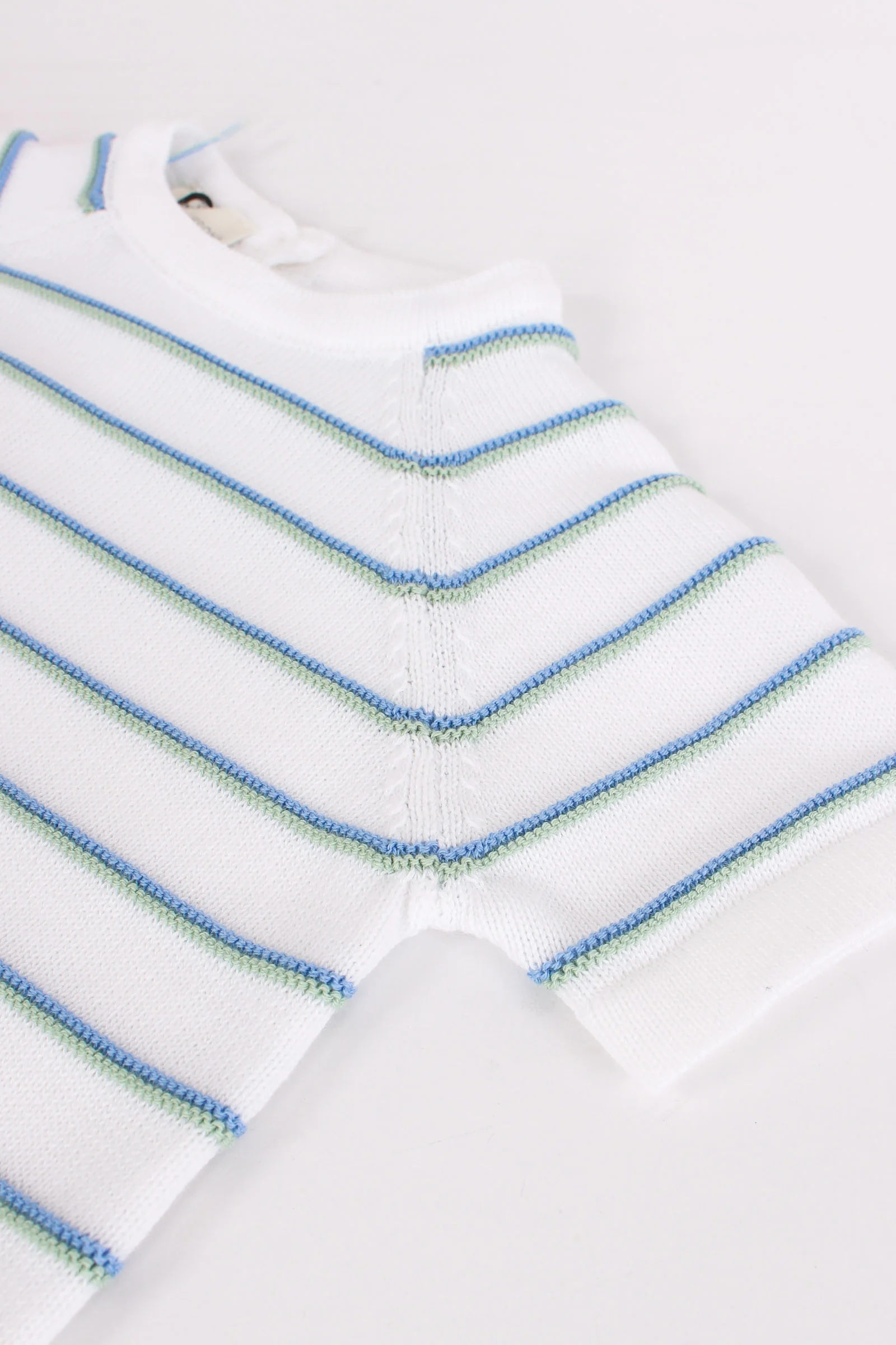 Maglia Riga Bianco - immagine 4