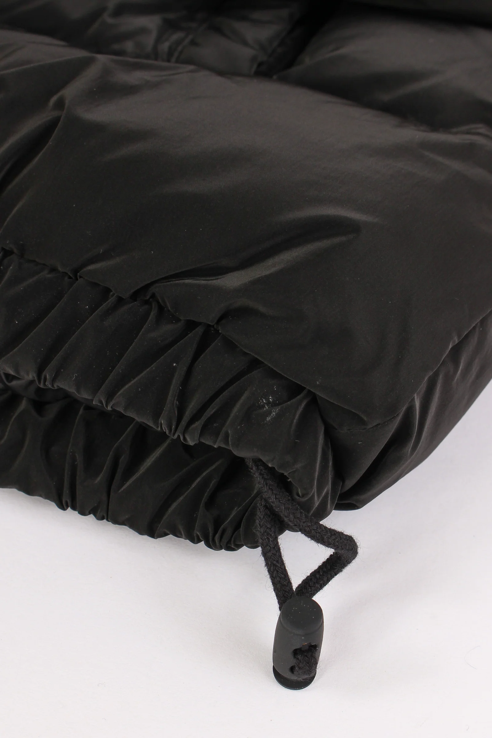 Piumino Opaco Cappuccio Black - immagine 6