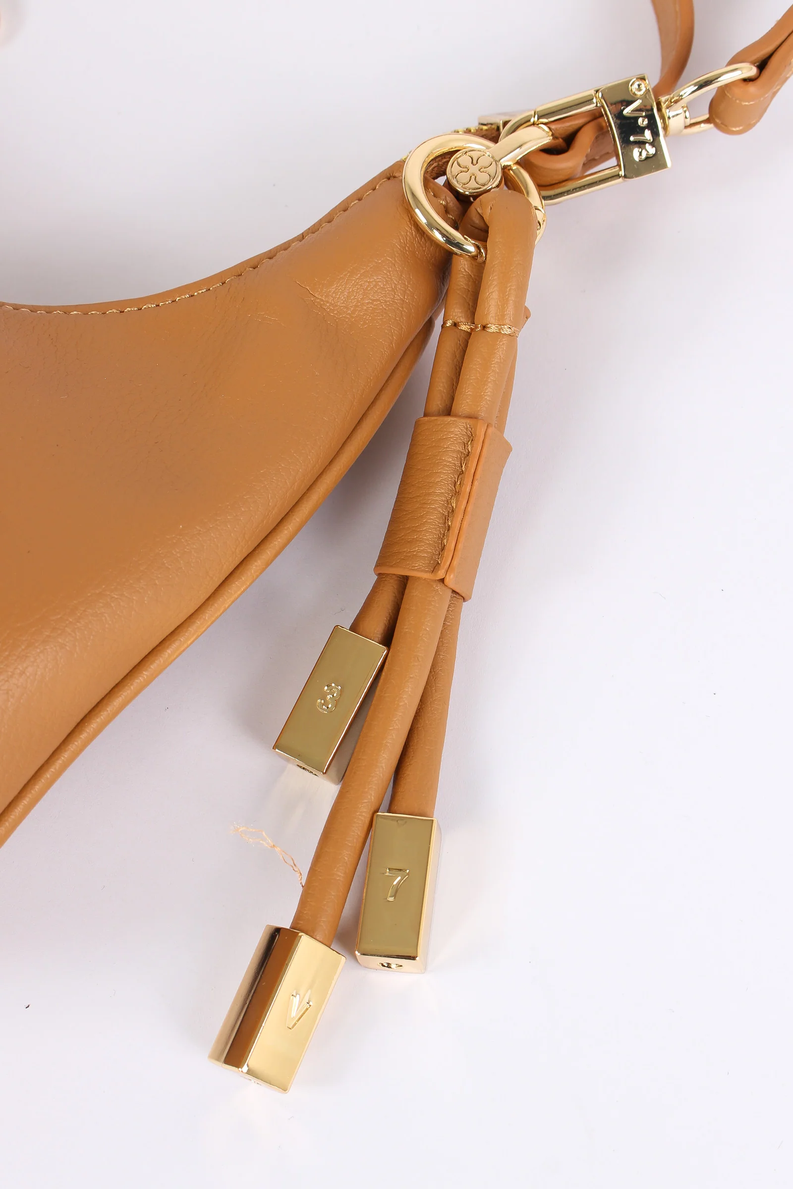 Amber Mezzaluna Small Ciondolo Oro Camel - immagine 8