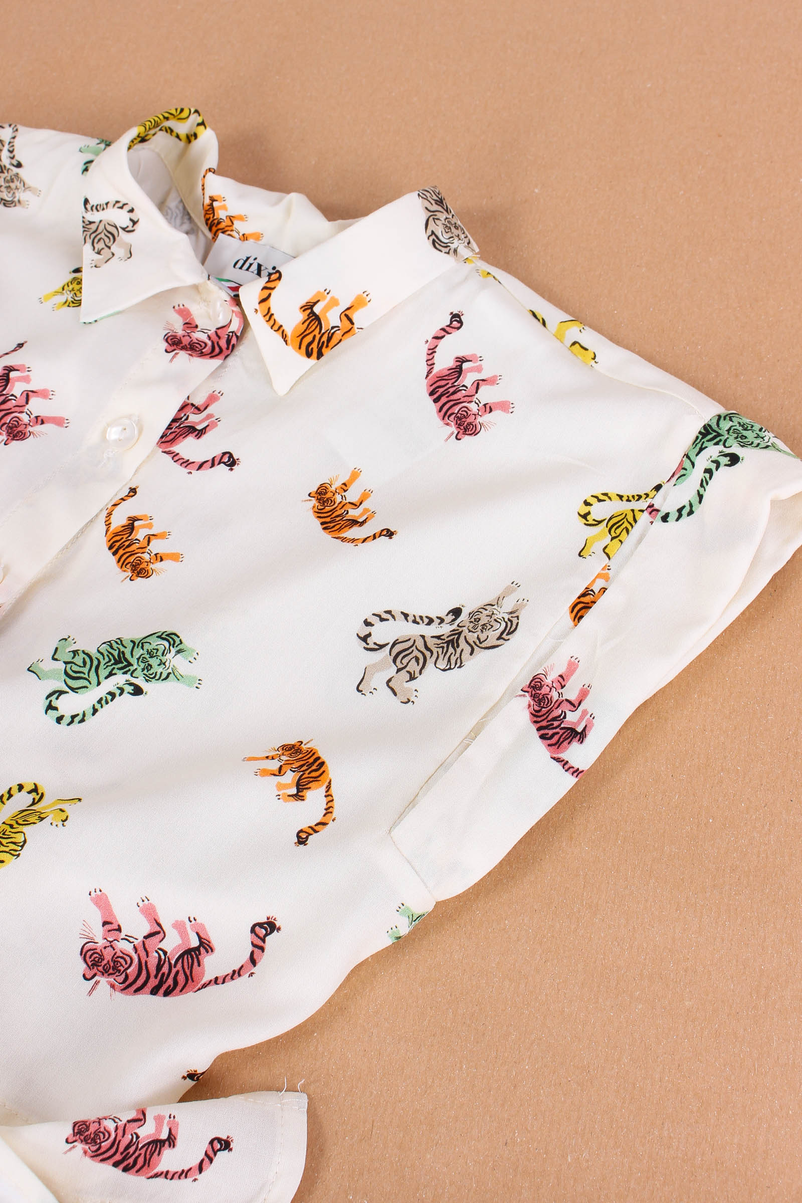 Camicia Fantasia Tigre Multicolor - immagine 4