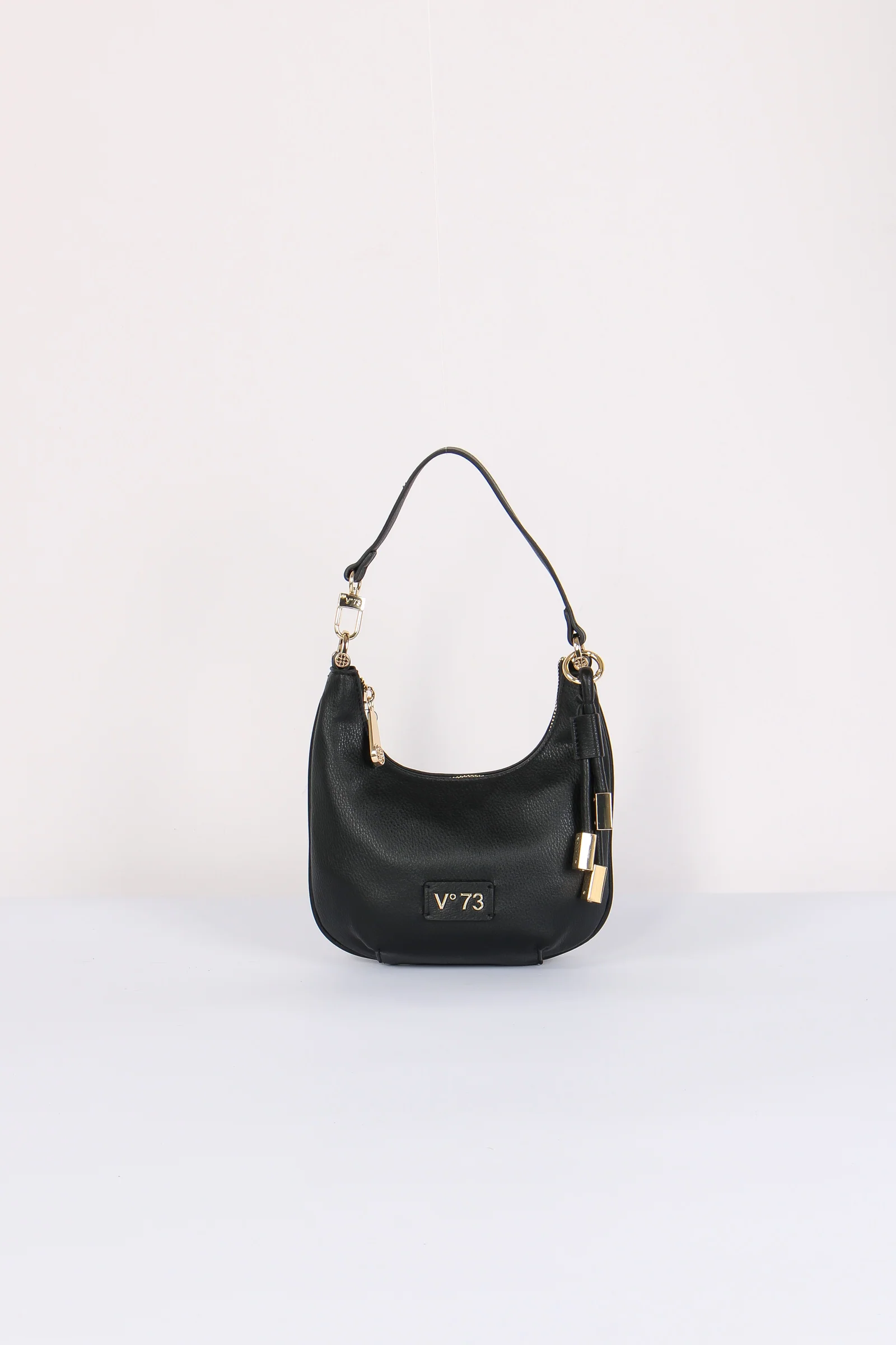 Amber Mezzaluna Small Ciondolo Oro Nero