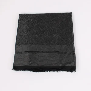 Sciarpa Quadrata Lurex Nero