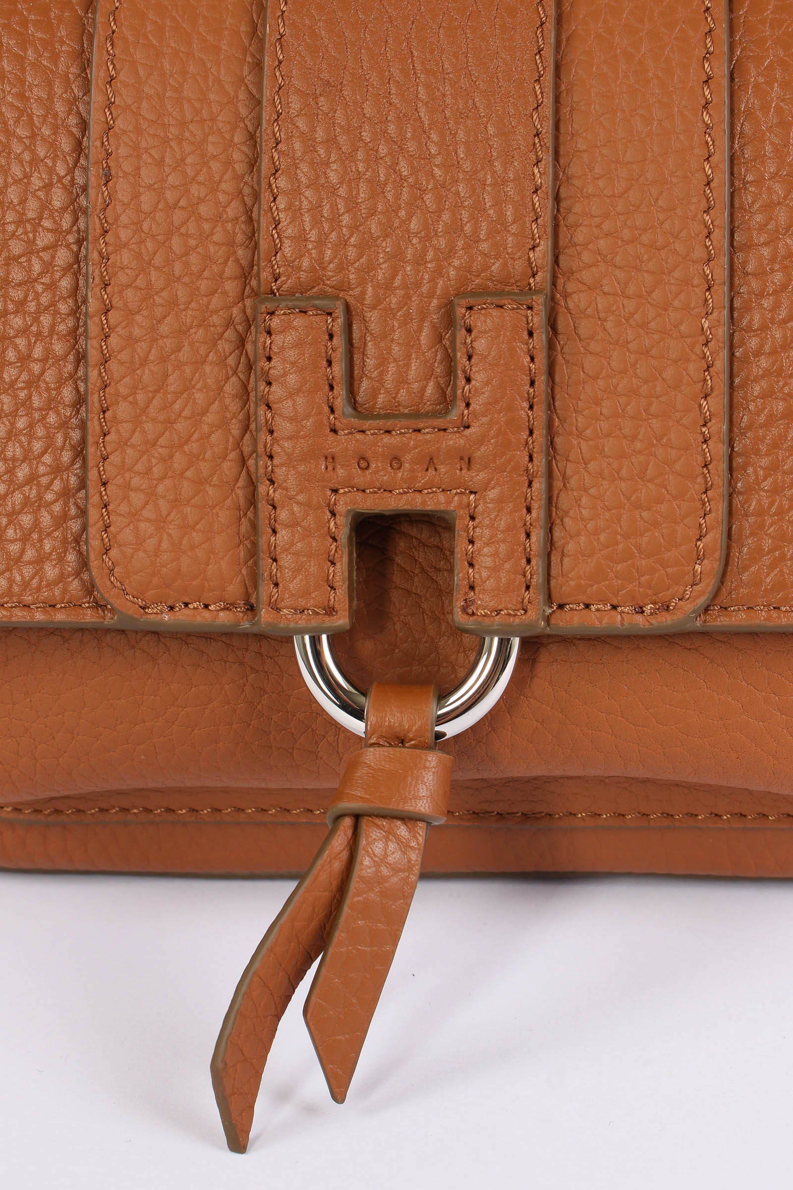 Borsa Tracolla Pelle Nappa Marrone - immagine 9