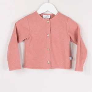 Cardigan Basico Rosa