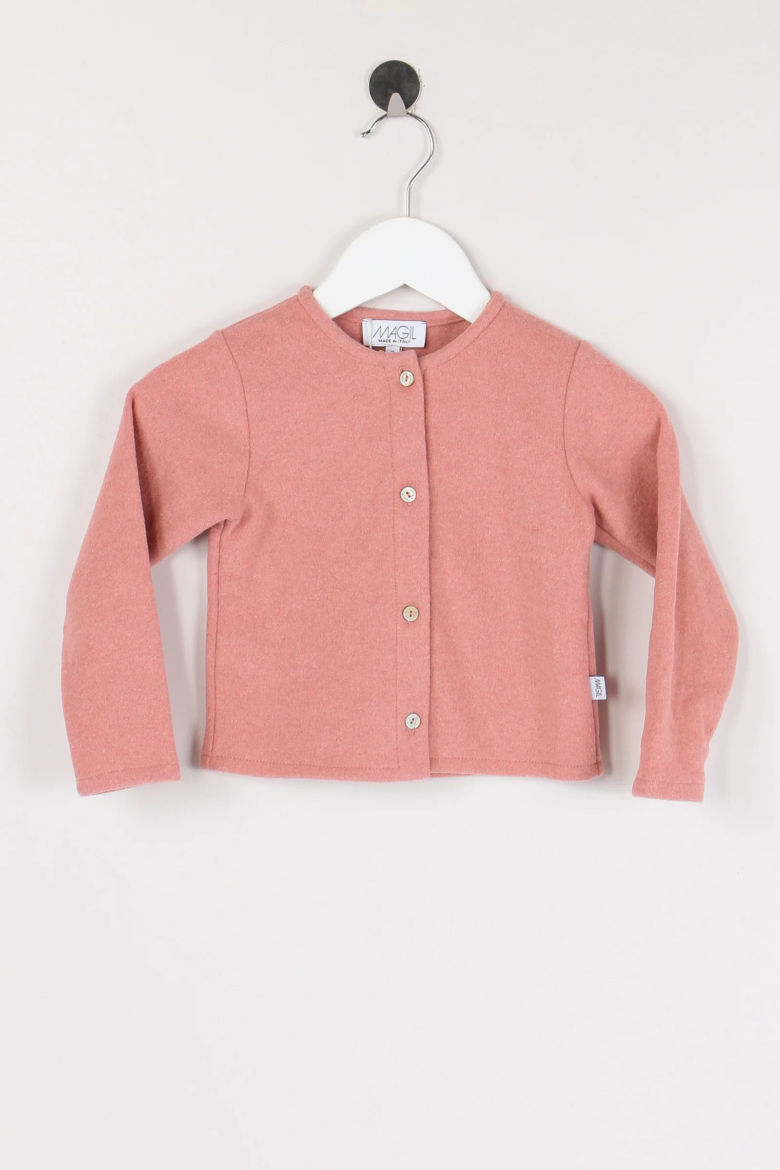 Cardigan Basico Rosa