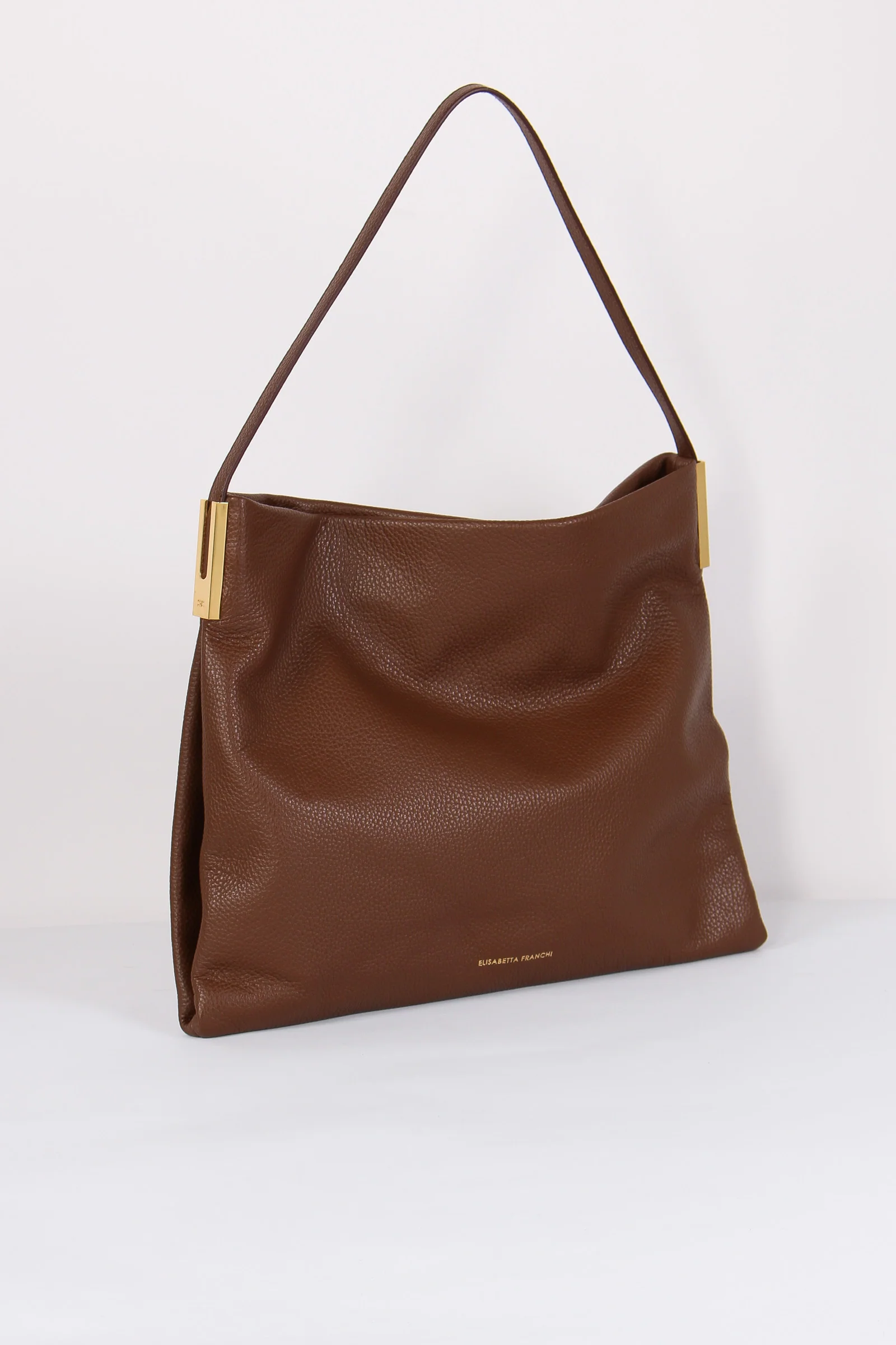 Borsa Pelle Piegata Coffee - immagine 7