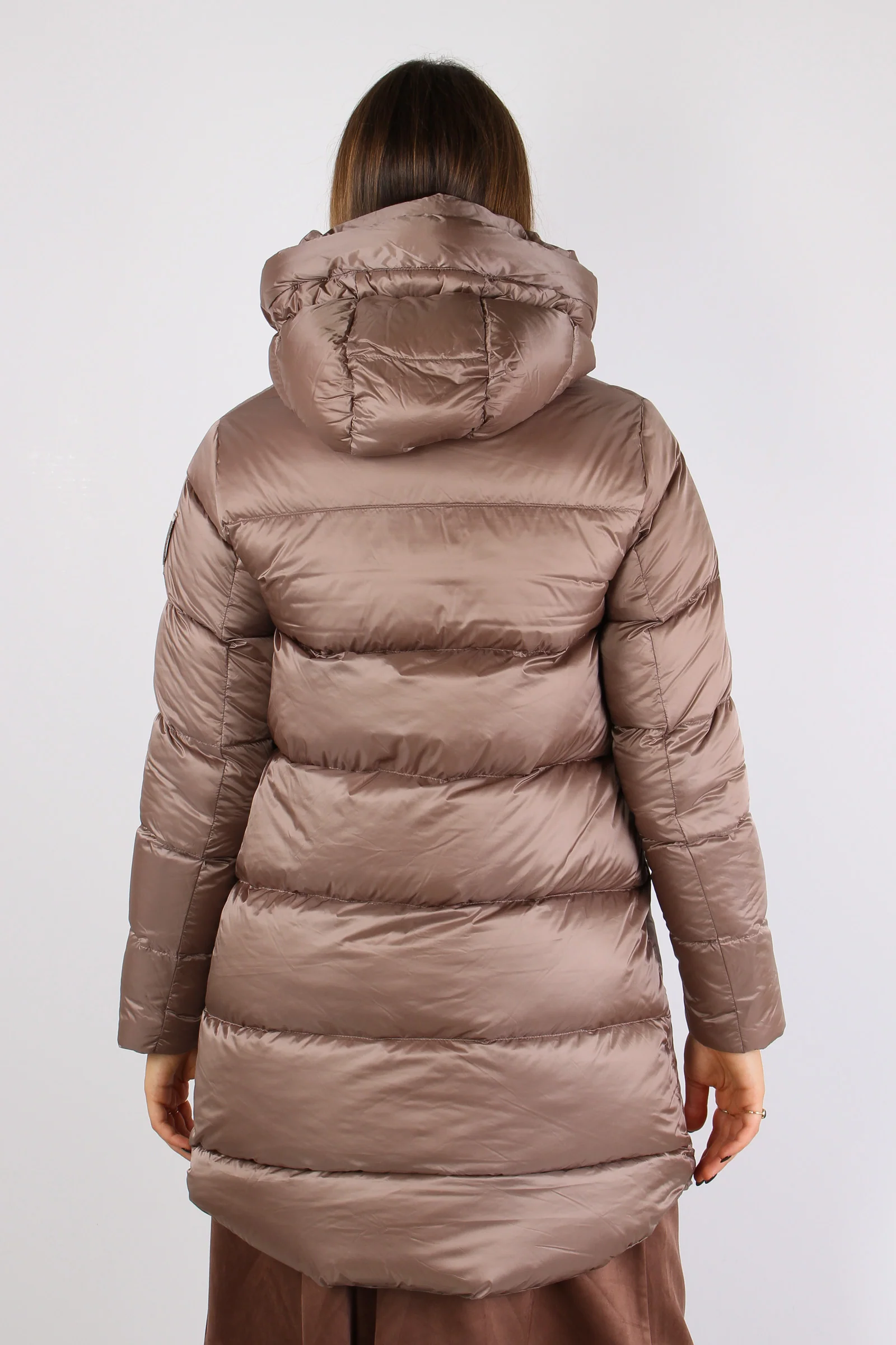 Piumino Nylo Cangiante Taupe - immagine 5