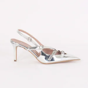 Sandalo Tacco Multifibbia Vern Argento