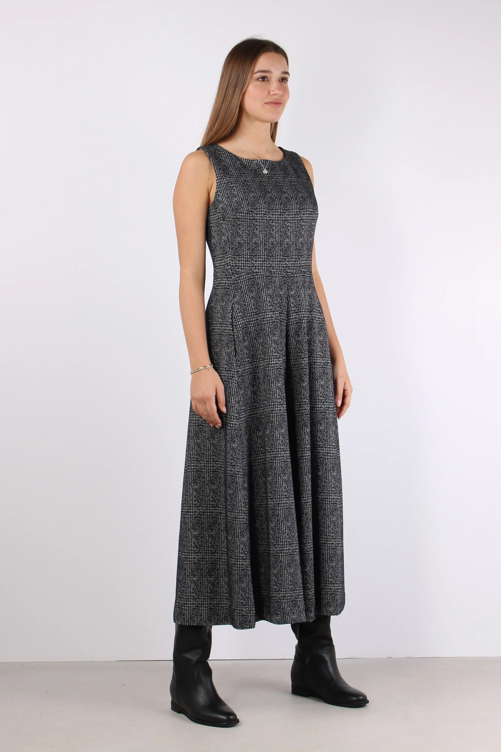 Tuta Pantalone Palazzo Nero/grigio - immagine 8