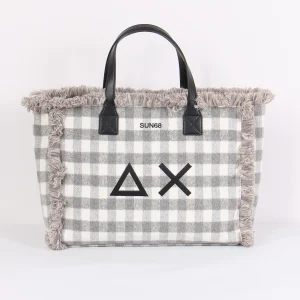 Shopping Media Check Grigio