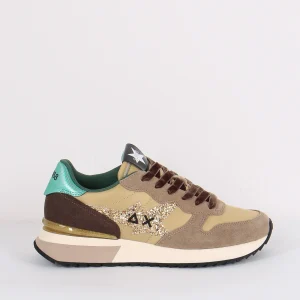 Sneaker Stargirl Glitter Logo Beige