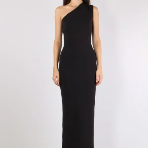 Abito Lungo Monospalla Black