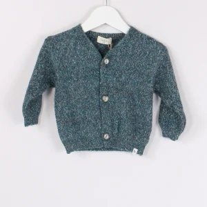 Cardigan Melange Alpine Green