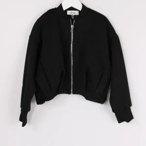 Felpa Full Zip Black