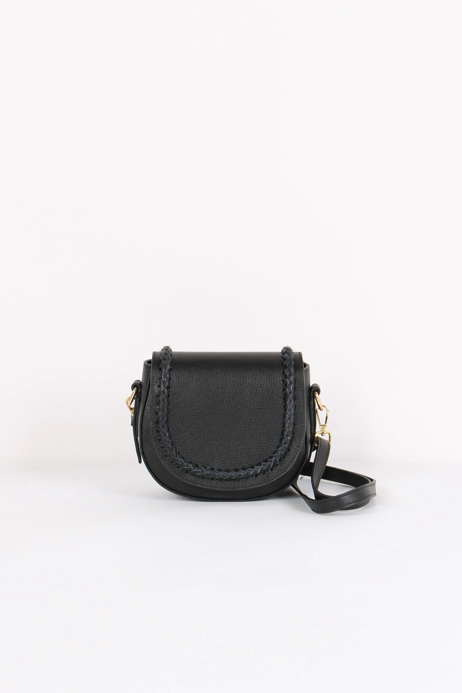 Bandoliera Intreccio Nero - immagine 2