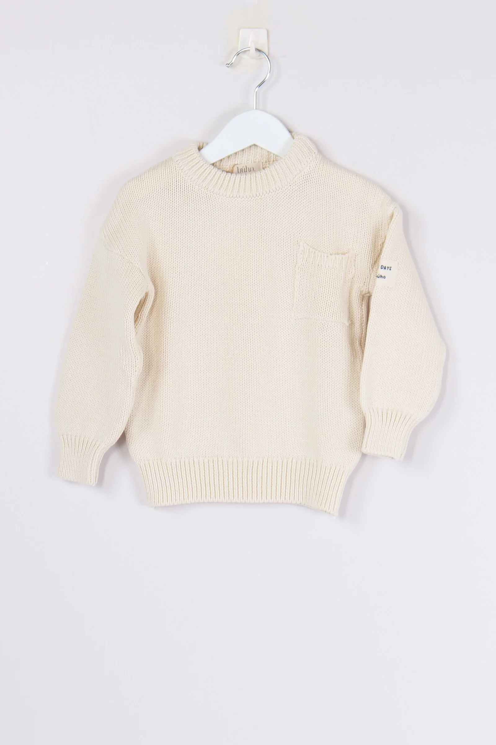 Pull Cotone Ecru - immagine 2