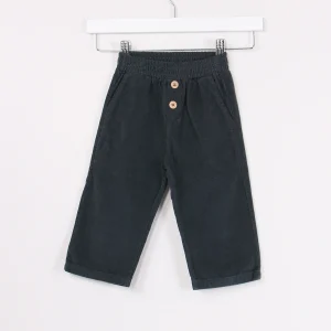 Pantalone Velluto Mille Righe Antracite