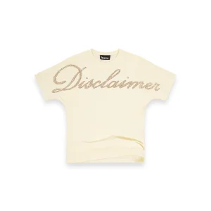 DISCLAIMER Jersey T-shirt - cod: 55177