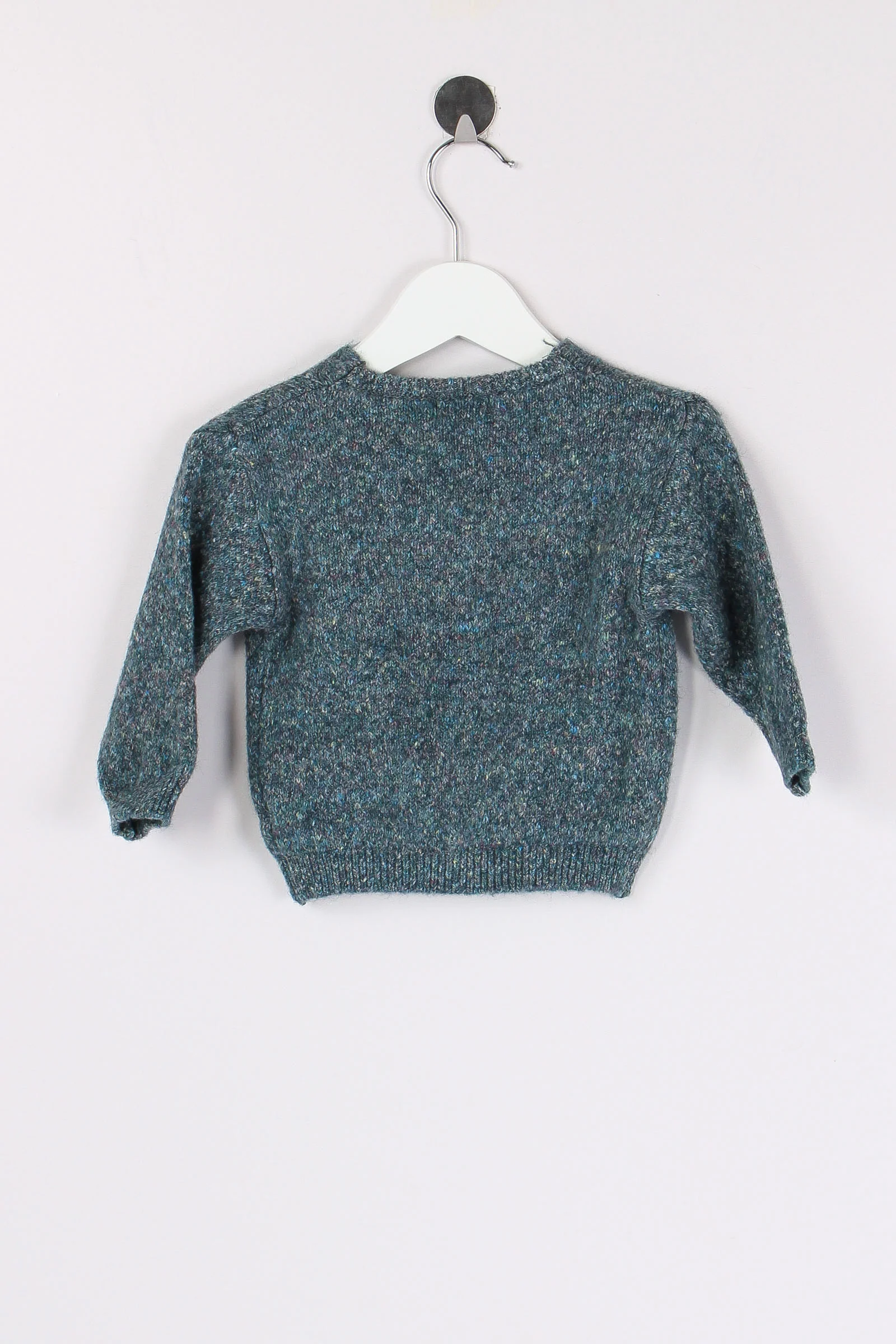 Cardigan Melange Alpine Green - immagine 3