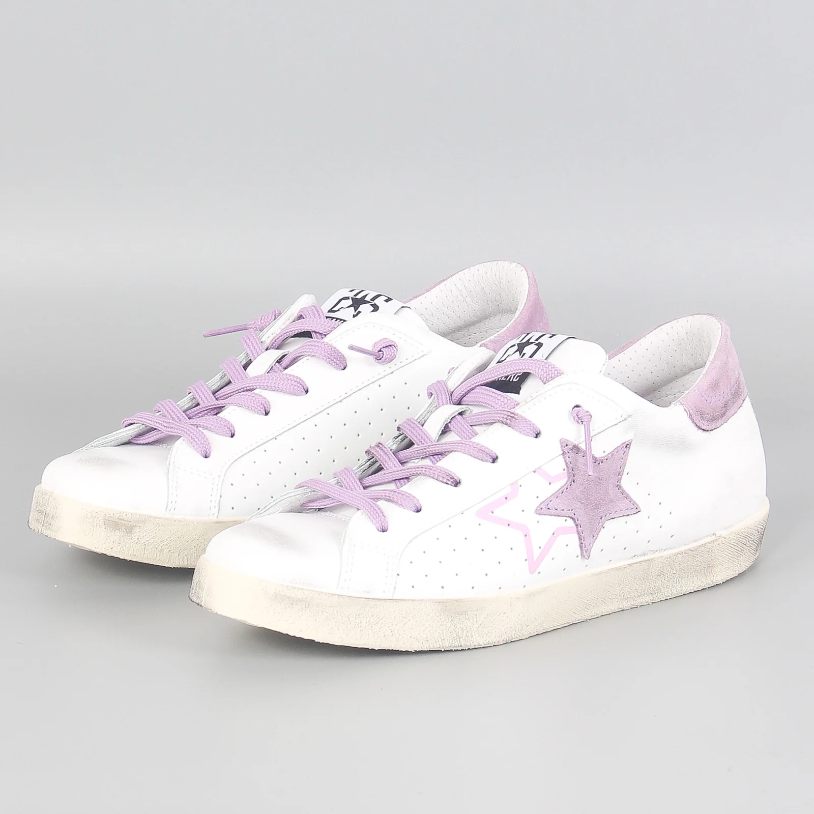 Sneaker One Star Bianco/lilla - immagine 8
