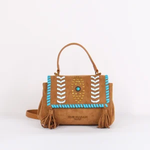 Tracollina Suede Etnica Suede Cognac