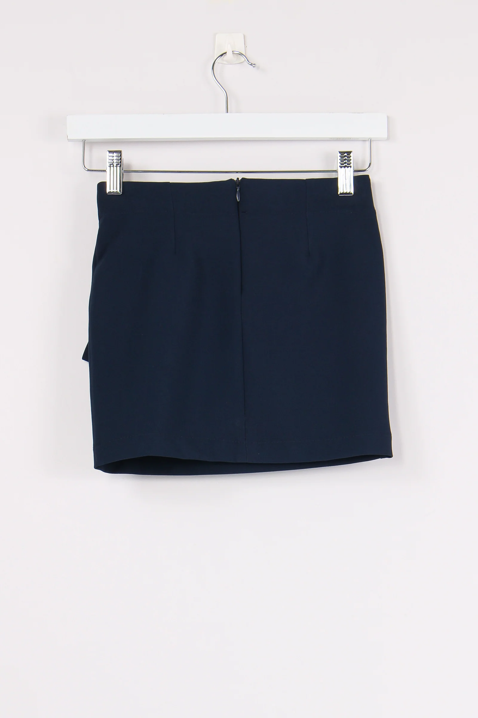 Gonna Fiocco Assimetrico Blu - immagine 3