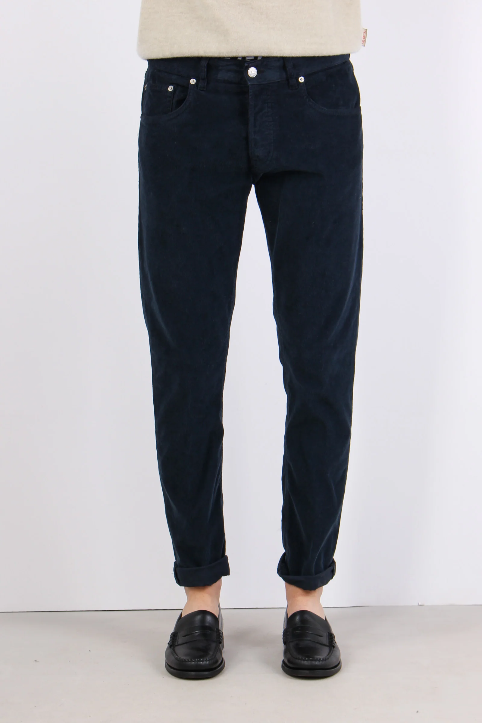 Icon Pantalone Velluto Milleri Notte - immagine 3