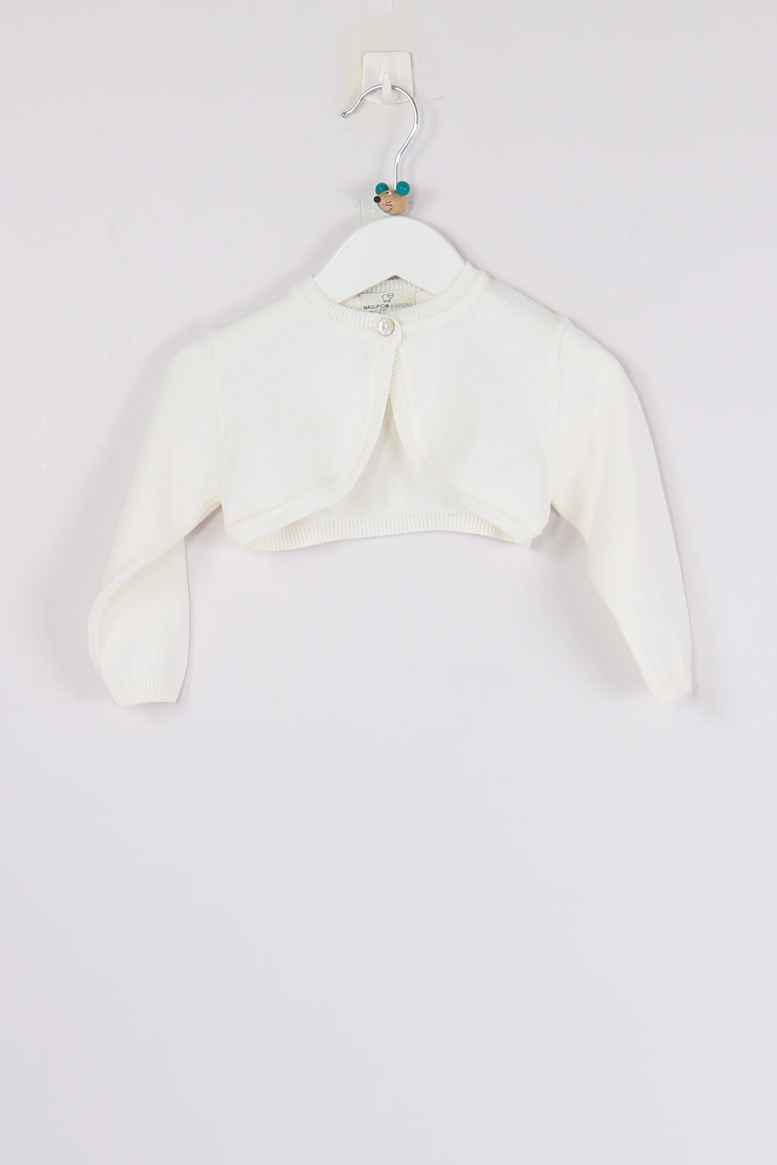 Coprispalle 1 Bottone Latte - immagine 2