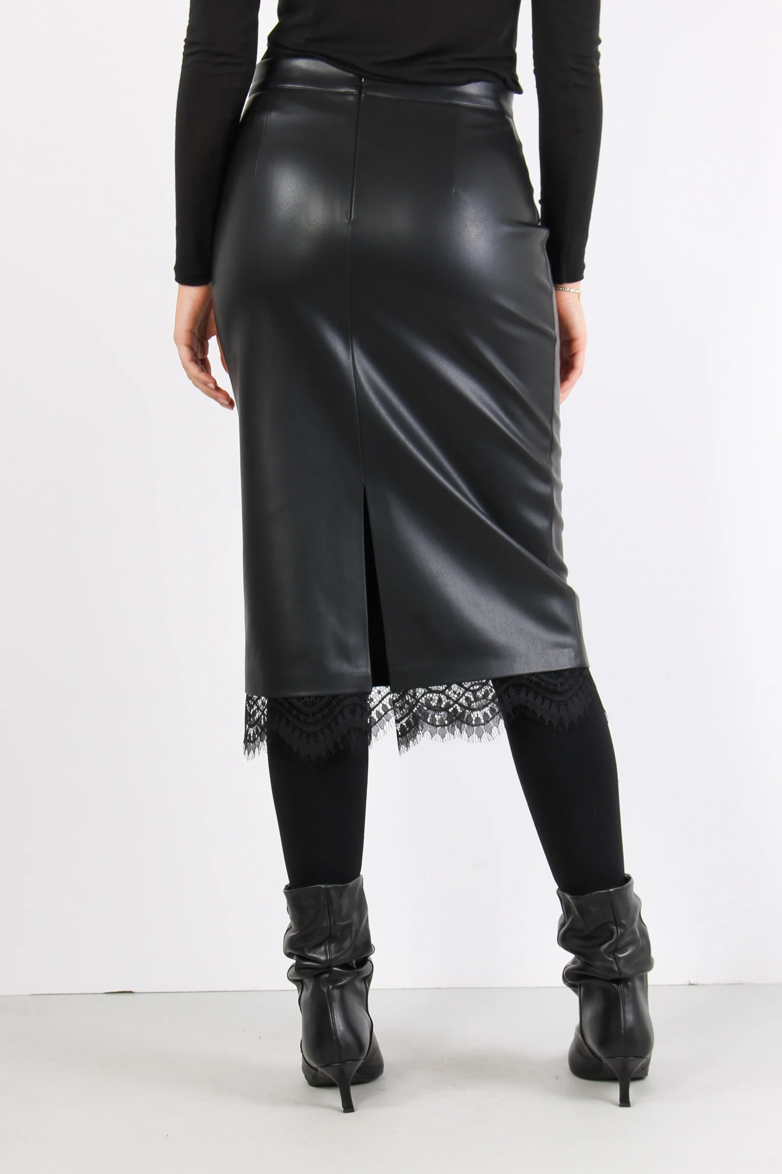 Lounguette Ecopelle Fondo Pizz Nero - immagine 5