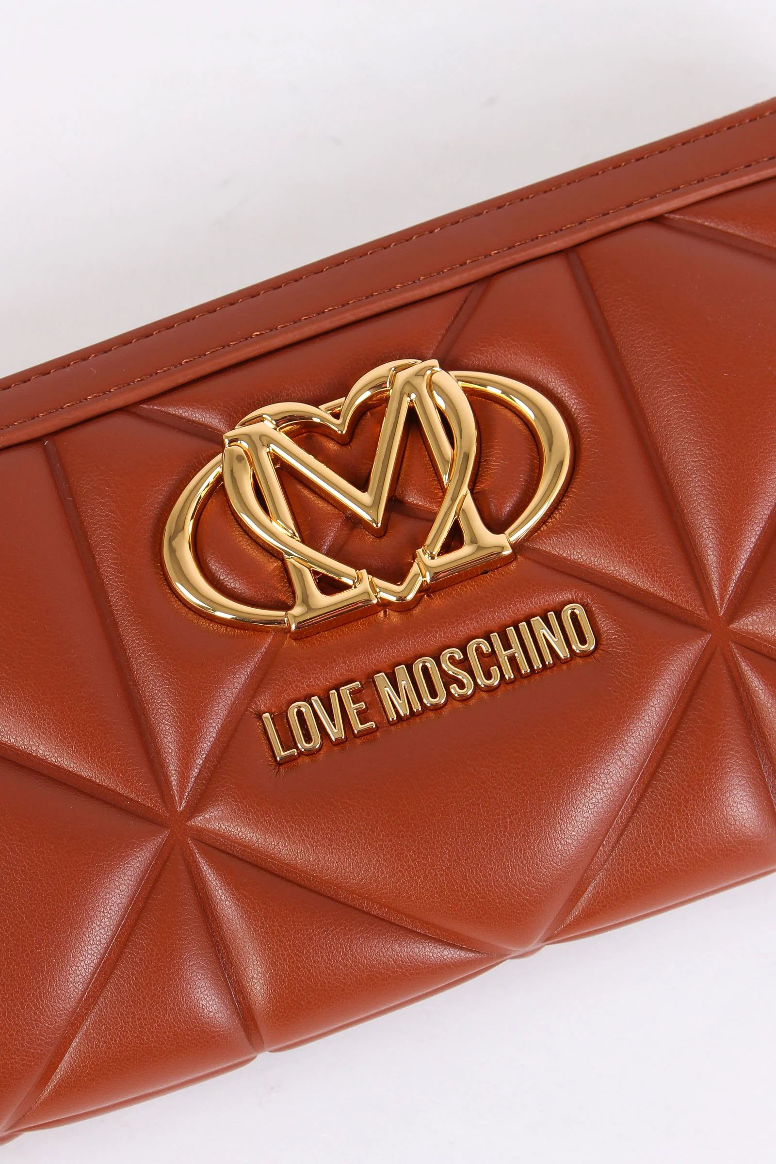 Zip Around Matelasse Castagna - immagine 5