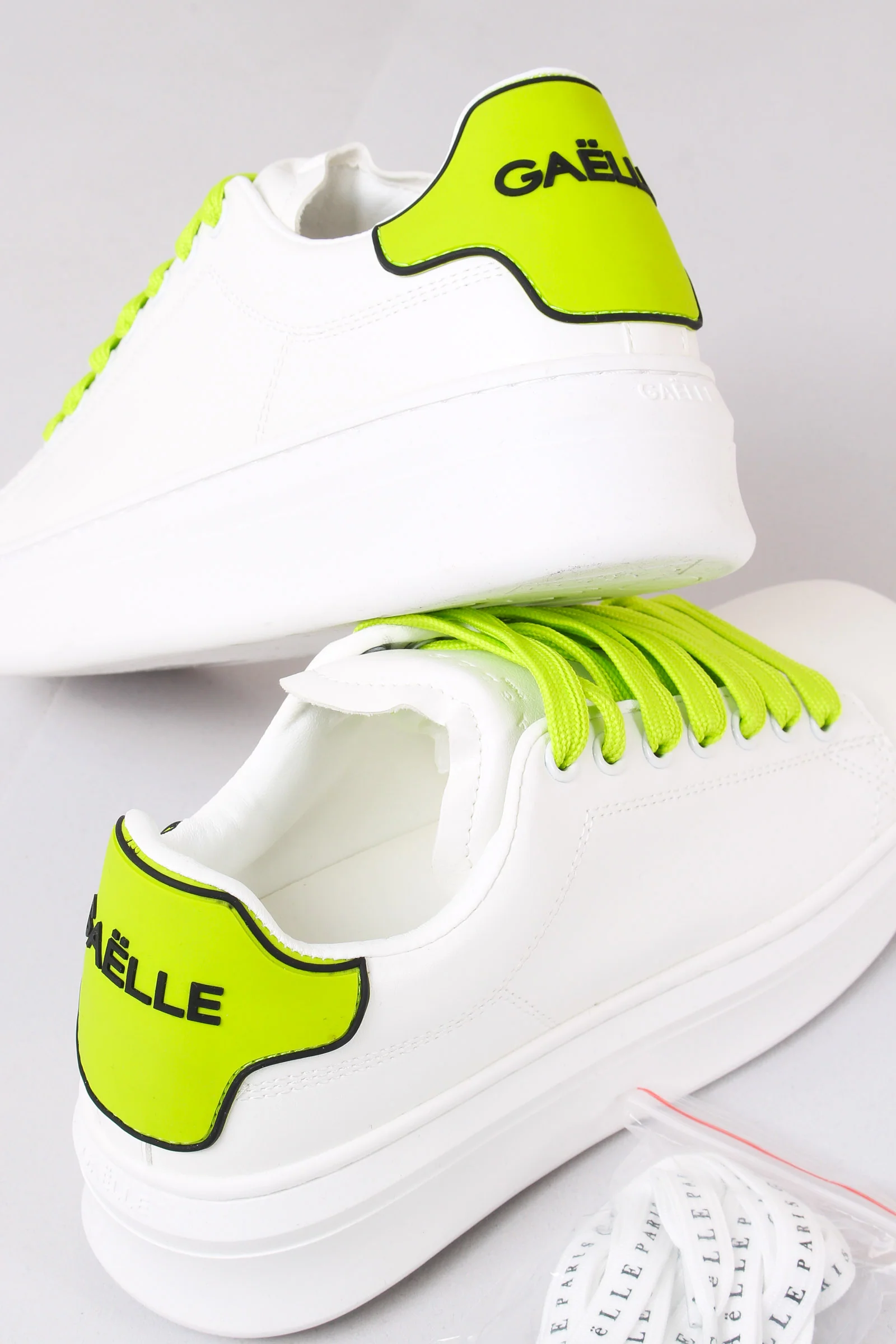 Sneakers Mcqueen Basica Bianco/verde Mela - immagine 6