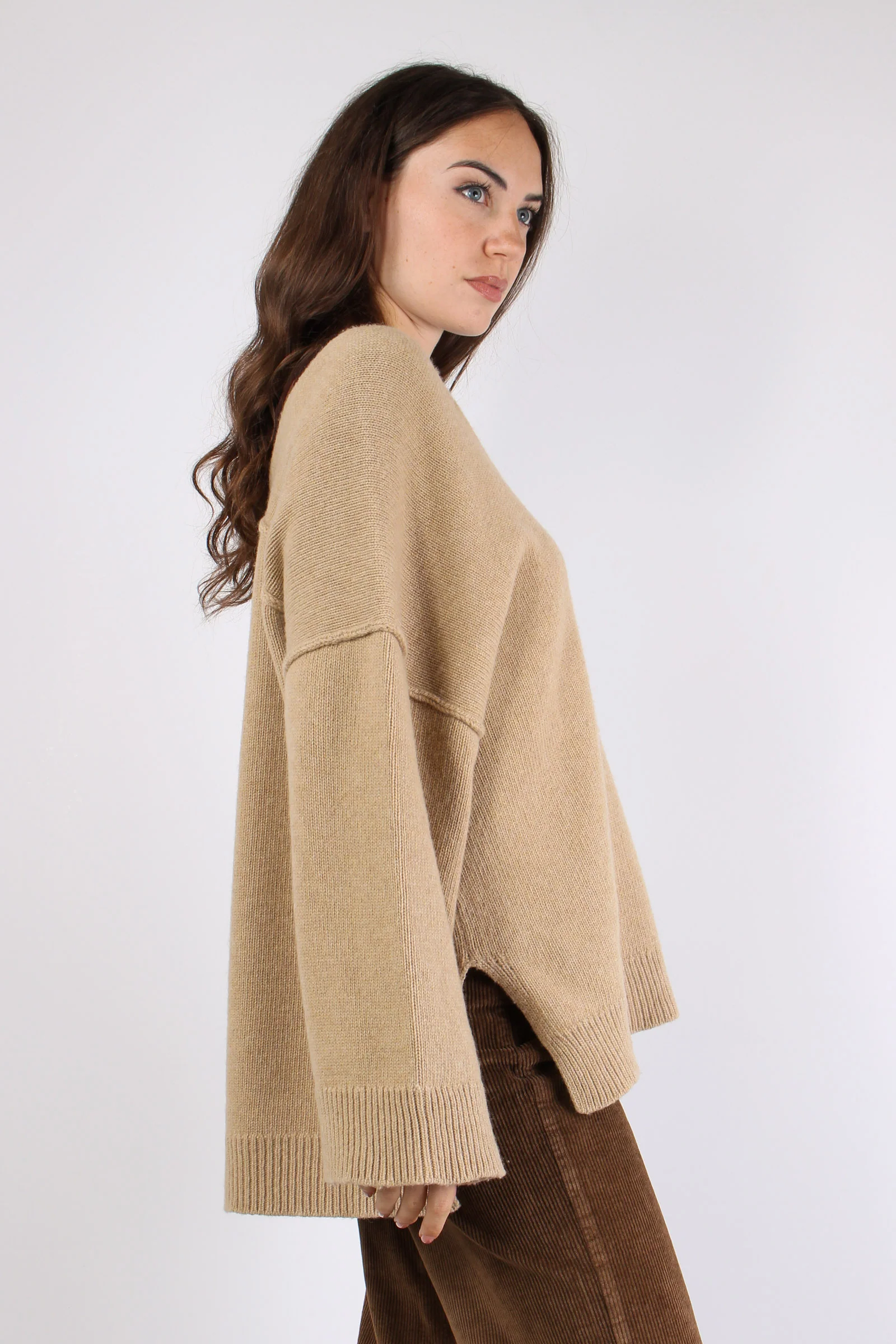 Maglia Scavo V Avanti Dietro Tortora - immagine 5