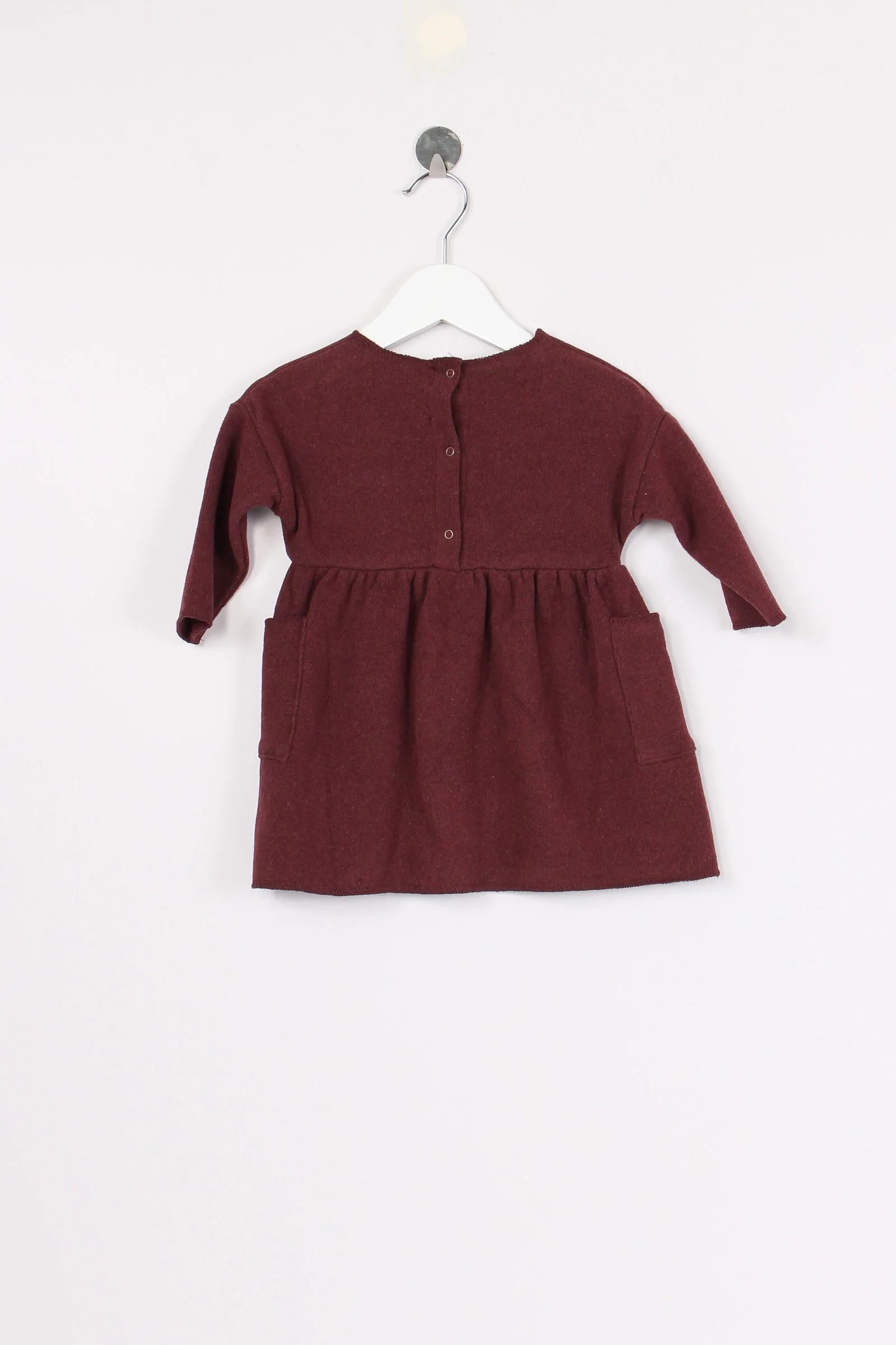 Abito Caldo Cotone Burgundy - immagine 3