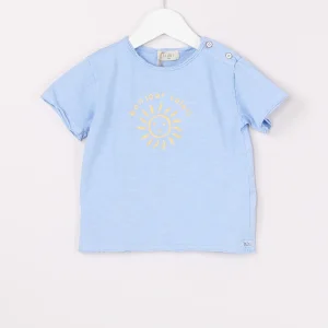 T-shirt Basica Placid Blue