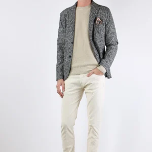 Icon Pantalone Velluto Milleri Panna