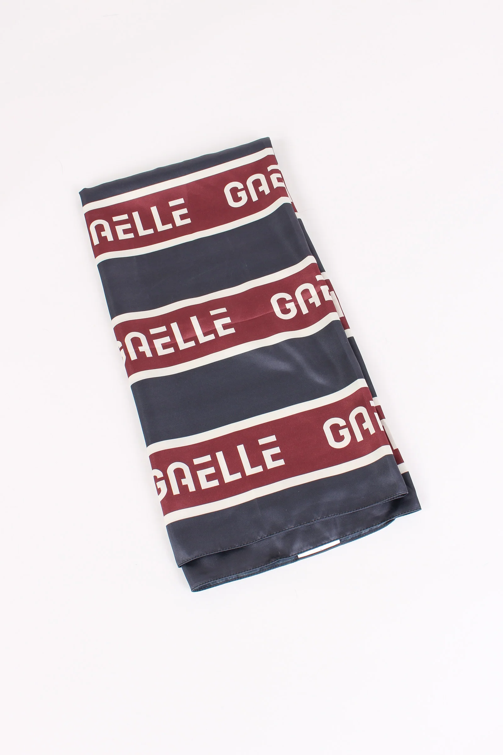 Foulard Bande Logo Blu Scuro