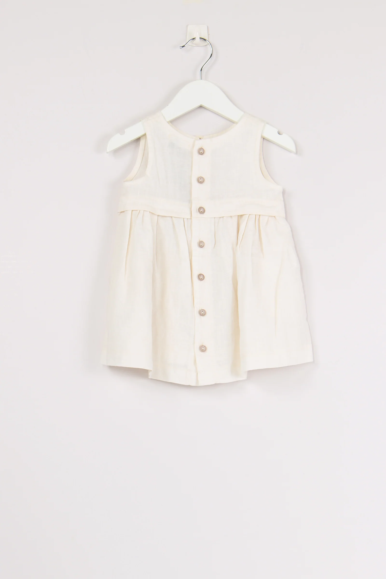 Abito Lino Off White - immagine 3