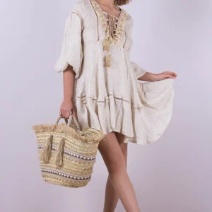 Kaftano Nappine Lurex Naturale