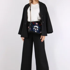 Pantalone Palazzo Punto Milano Nero