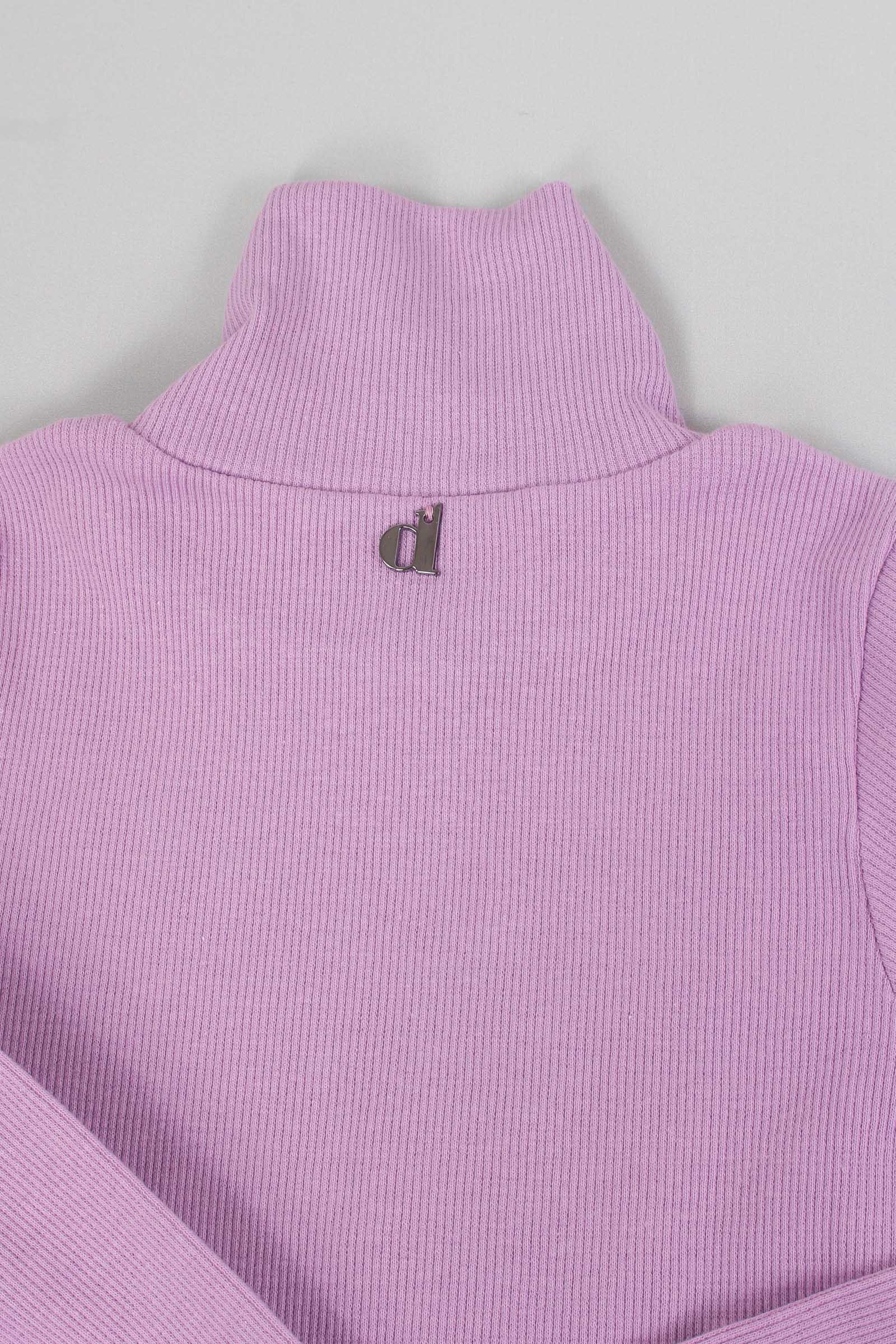 Ciclista Costa Cotone Viola Chiaro - immagine 5