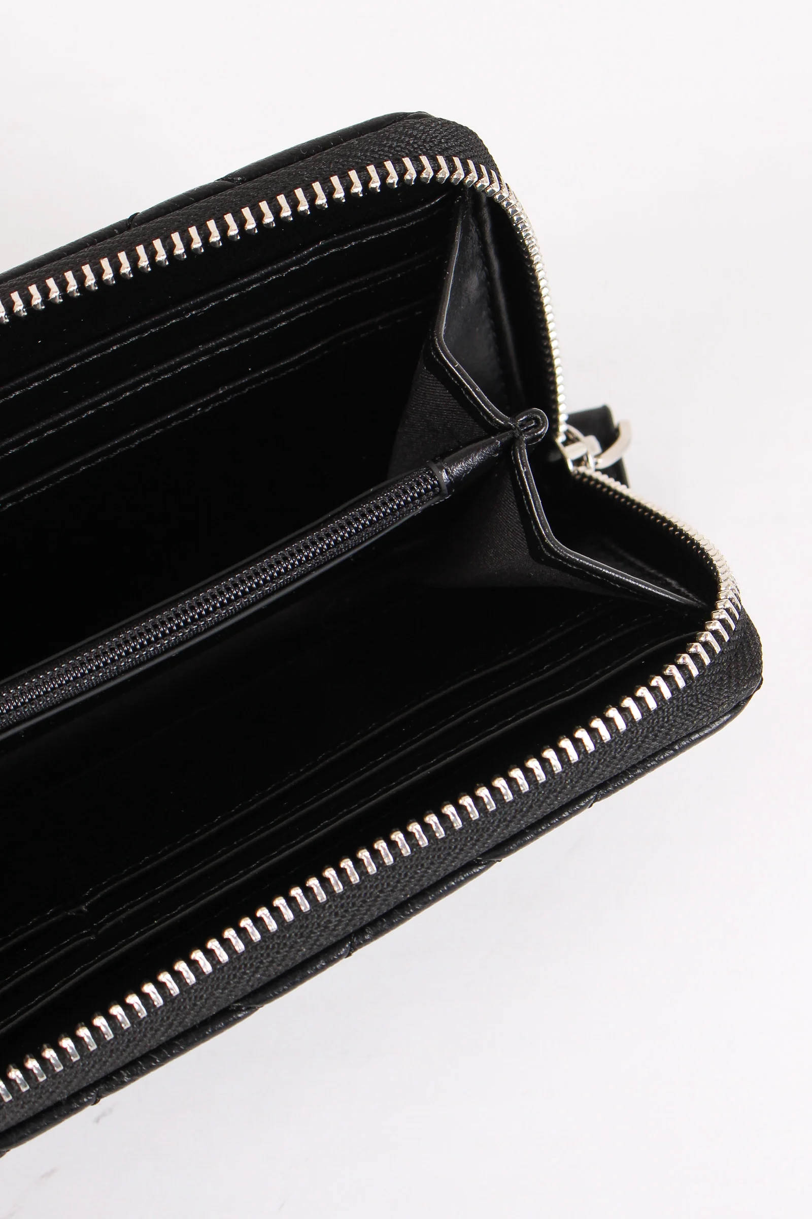 Zip Around Matelasse Double G Nero - immagine 7