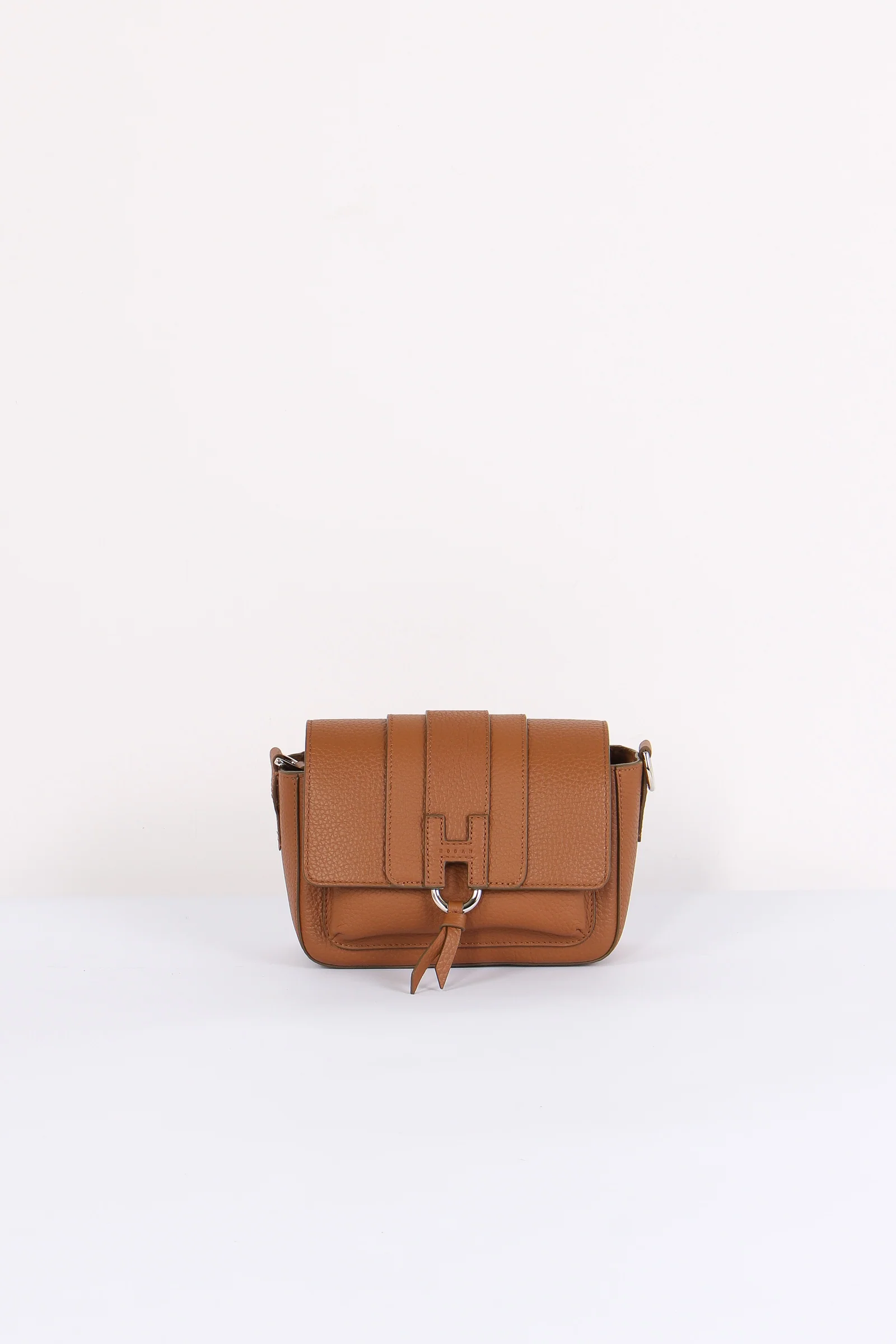 Borsa Tracolla Pelle Nappa Marrone - immagine 2