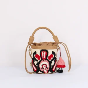 Marilena Secchiello Ricami Cuoio/multicolor