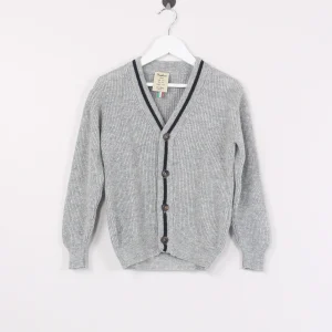 Poma Cardigan Profilo Nero Grigio